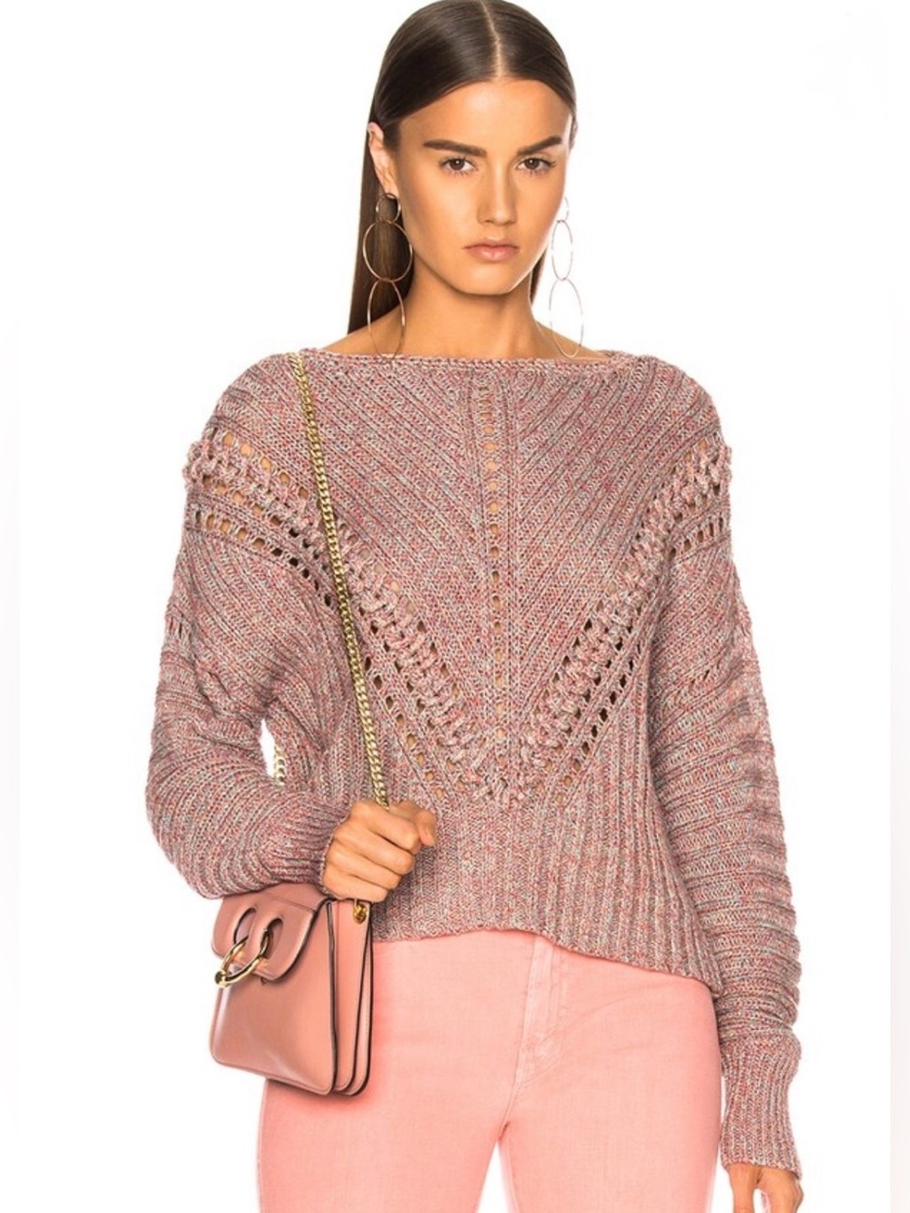 Rag & Bone $395 Roman Cotton Pullover Sweater Small